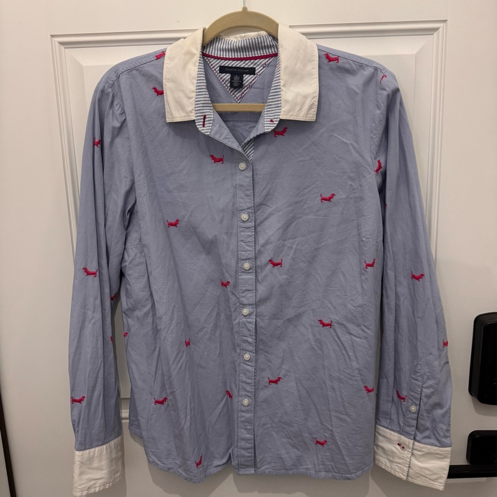 Tommy Hilfiger Dachshund print top